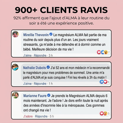 Avis clients Alma